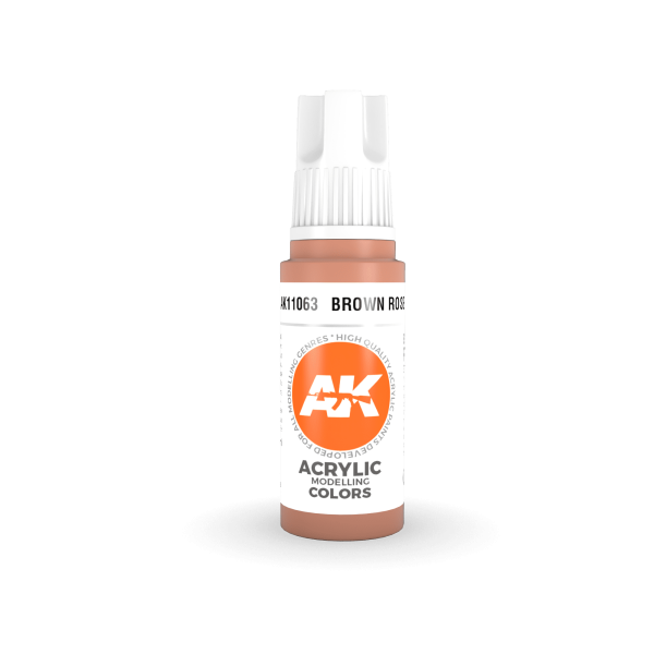 AK 3GEN Acrylics: Brown Rose 17ml