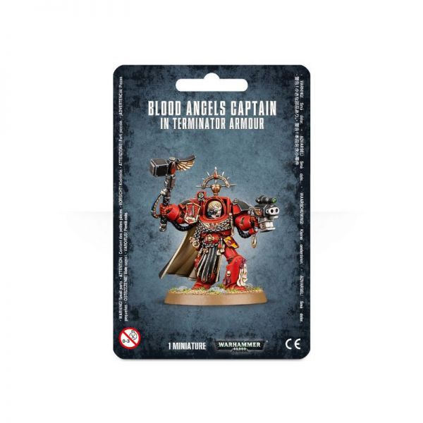 BLOOD ANGELS CAPTAIN IN TERMINATOR ARMOUR (MO)
