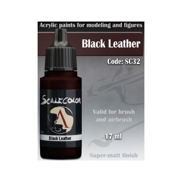 SCALE COLOR: BLACK LEATHER