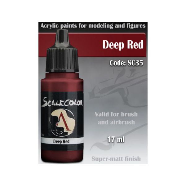 SCALE COLOR: DEEP RED