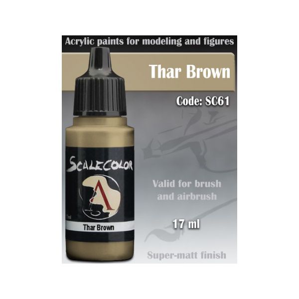 SCALE COLOR: THAR BROWN