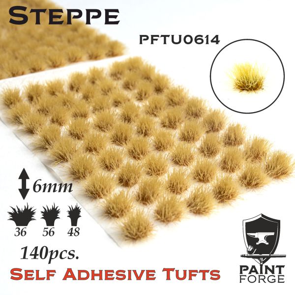 PAINT FORGE TUFTS STEPPE 6MM 140SZT