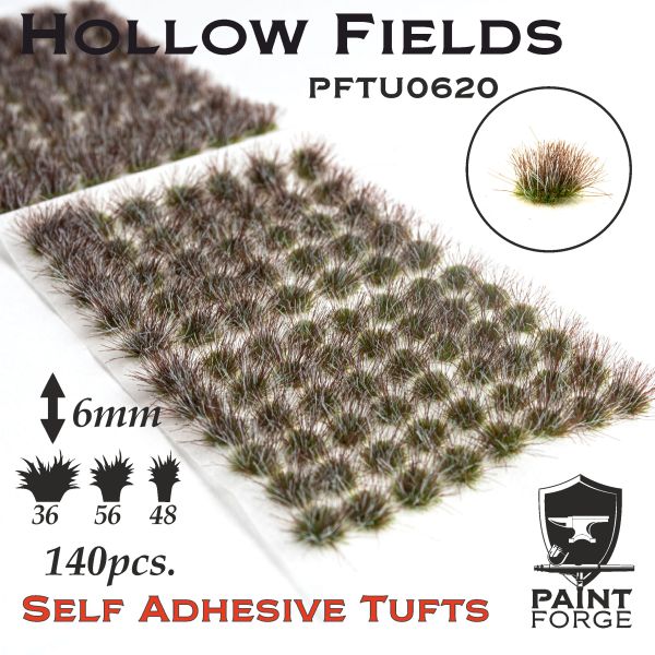 PAINT FORGE TUFTS HOLLOW FIELDS 6MM 140SZT
