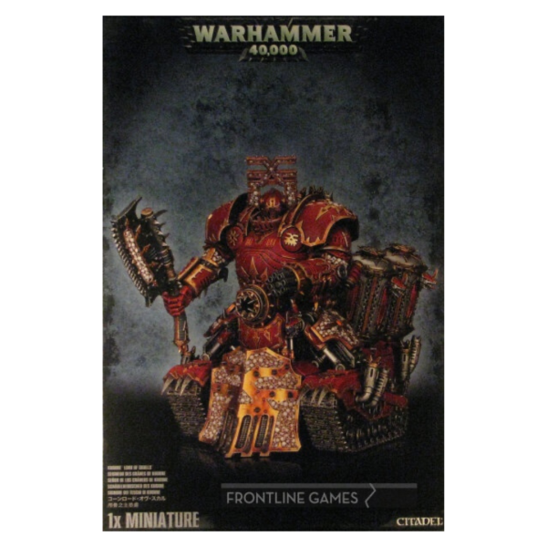 CHAOS SPACE MARINES: KHORNE LORD OF SKULLS (MO)