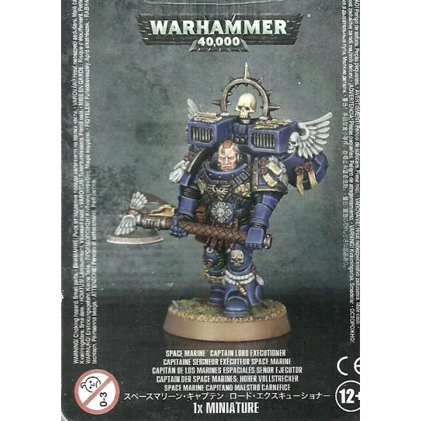 SPACE MARINES CAPTAIN LORD EXECUTIONER (MO)