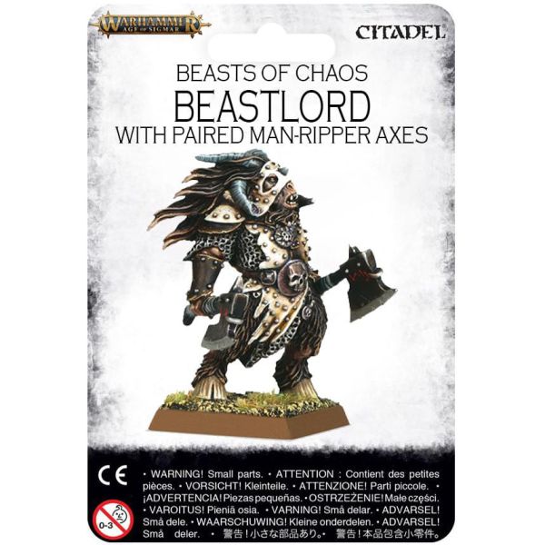 BEASTLORD WITH PAIRED MAN-RIPPERS AXES (MO)