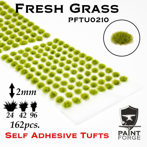 PAINT FORGE TUFTS FRESH GRASS 2MM 162SZT