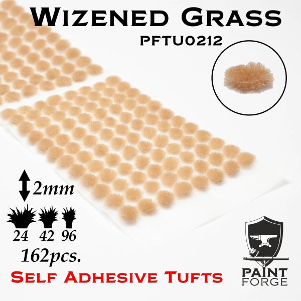 PAINT FORGE TUFTS WIZENED GRASS 2MM 162SZT