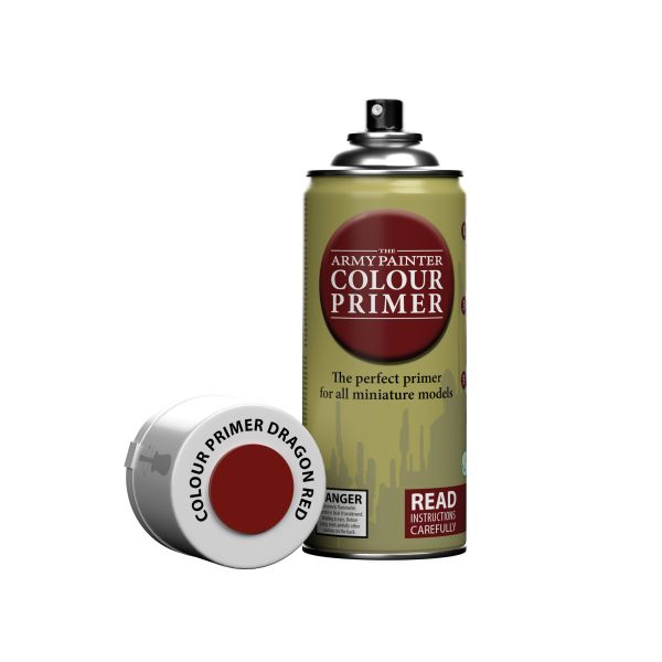 ARMY PAINTER COLOUR PRIMER: DRAGON RED