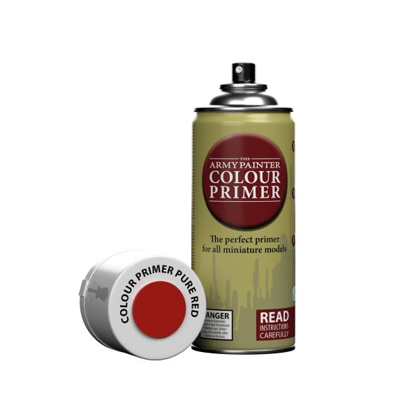 ARMY PAINTER COLOUR PRIMER: PURE RED