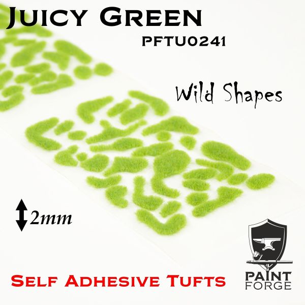 PAINT FORGE TUFTS WILD JUICY GREEN 2MM WILD