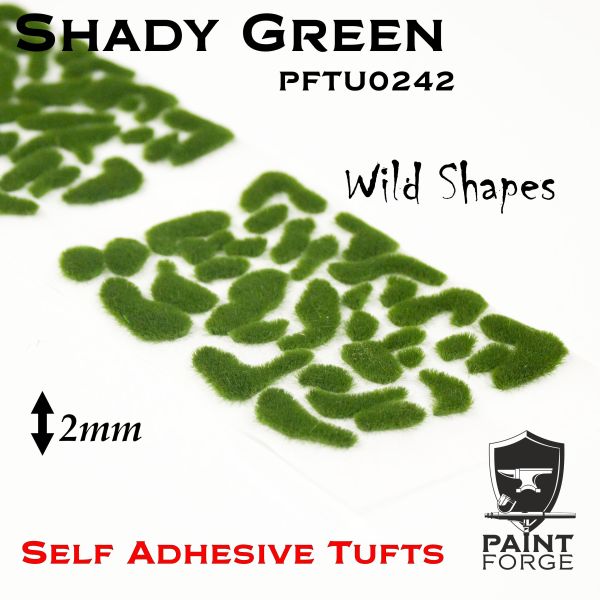 PAINT FORGE TUFTS WILD SHADY GREEN 2MM WILD